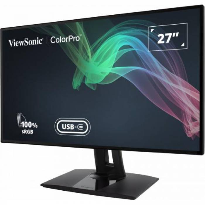 Monitor LED ViewSonic VP2768A-4K, 27inch, 3840x2160, 6ms, Black