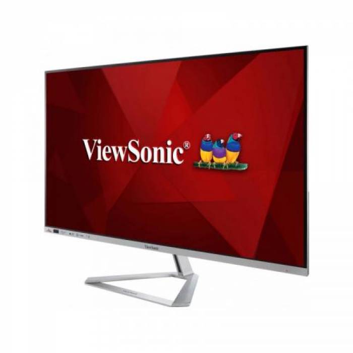 Monitor LED ViewSonic VX3276-2K-MHD-2, 31.5inch, 2560x1440, 4ms, Silver