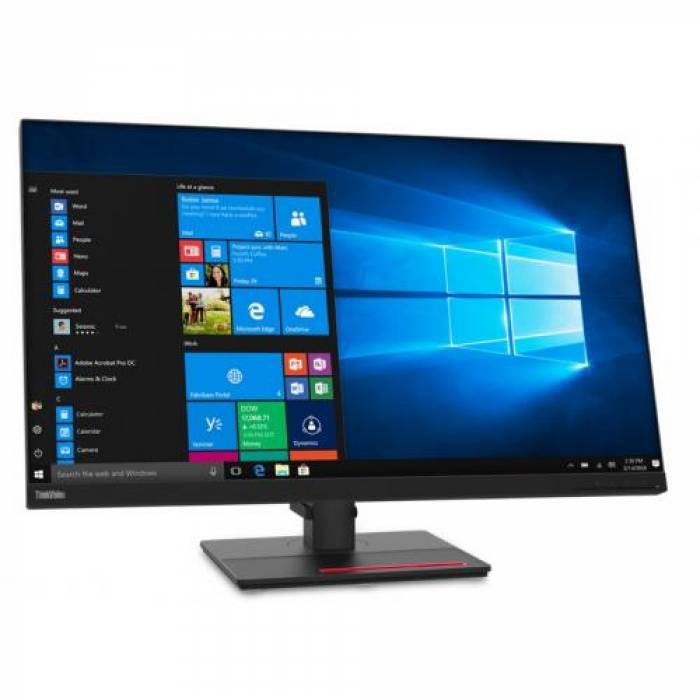 Monitor Lenovo ThinkVision T32p-20, 31.5inch, 3840x2160, 6ms, Black