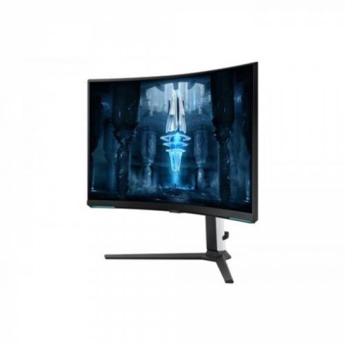 Monitor Mini-LED Curbat Samsung Odyssey Neo G8 LS32BG850NPXEN, 32inch, 3840x2160, 1ms GTG, Black-White