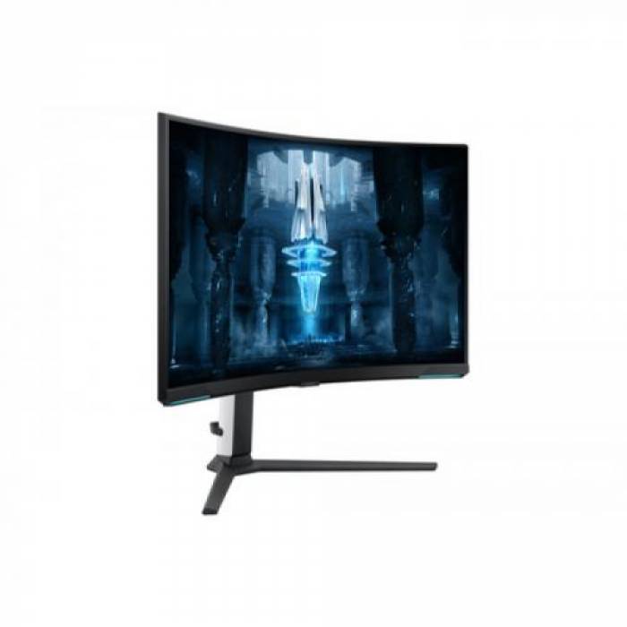 Monitor Mini-LED Curbat Samsung Odyssey Neo G8 LS32BG850NPXEN, 32inch, 3840x2160, 1ms GTG, Black-White