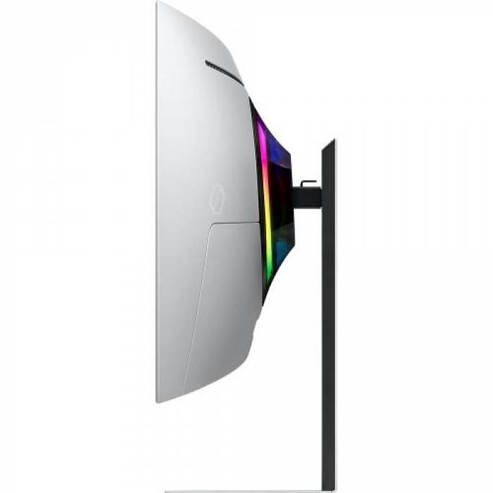 Monitor OLED Curbat Samsung Odyssey G8 LS34BG850SU, 34inch, 3440x1440, 0.1ms GTG, Silver