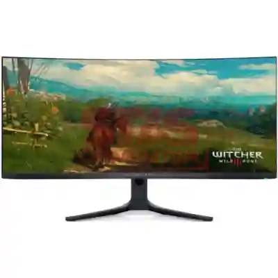 Monitor QD-OLED Curbat Dell AW3423DWF, 34inch, 3440x1440, 0.1ms GTG, Dark Side of the Moon