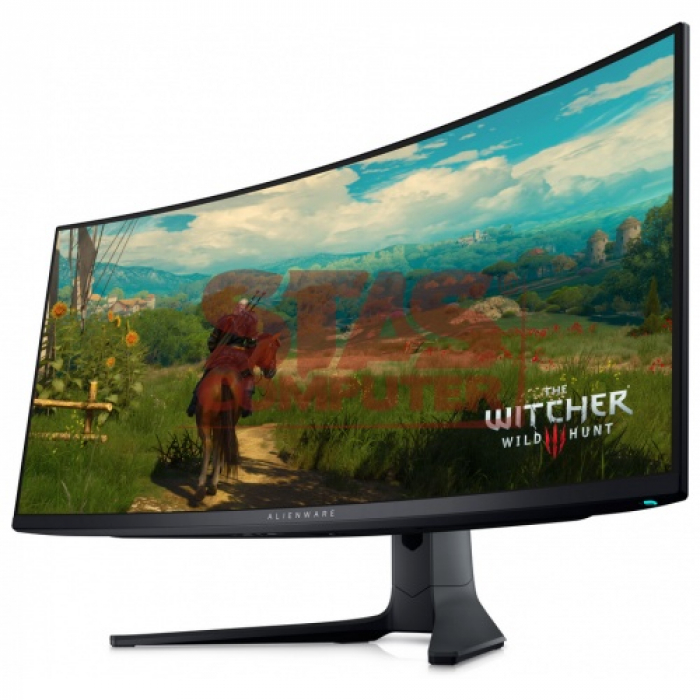 Monitor QD-OLED Curbat Dell AW3423DWF, 34inch, 3440x1440, 0.1ms GTG, Dark Side of the Moon