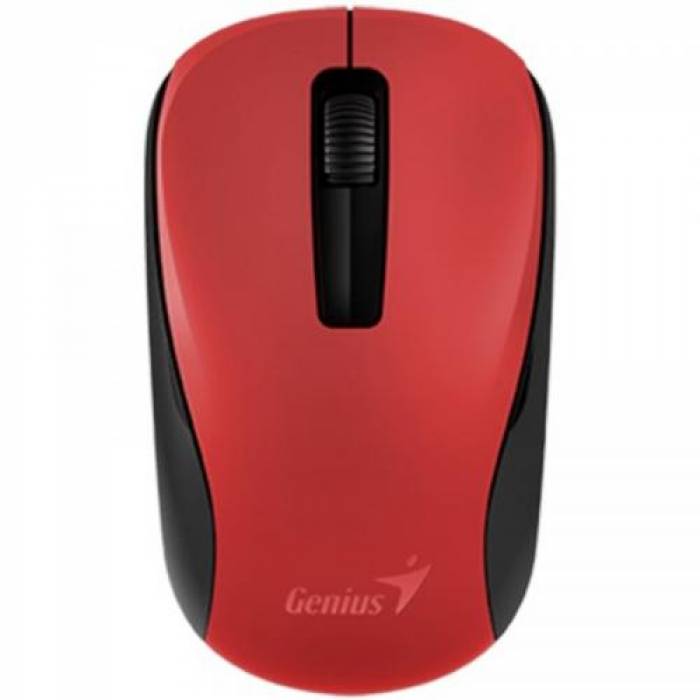 Mouse BlueEye Genius NX-7005, USB Wireless, Red-Black