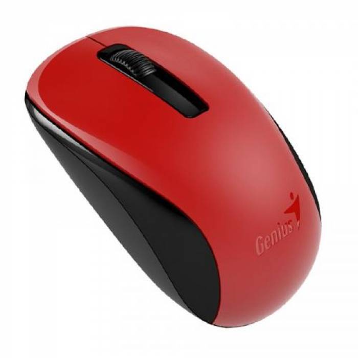 Mouse BlueEye Genius NX-7005, USB Wireless, Red-Black