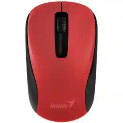 Mouse BlueEye Genius NX-7005, USB Wireless, Red-Black