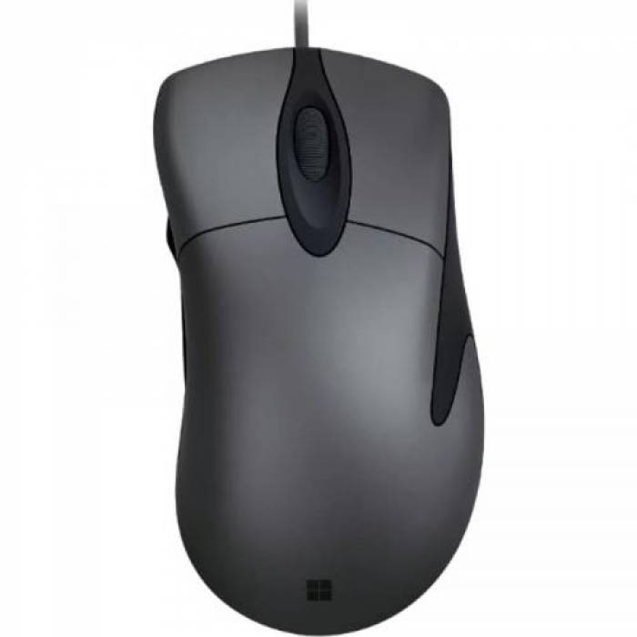 Mouse BlueTrack Classic Intellimouse, USB, Black-Grey