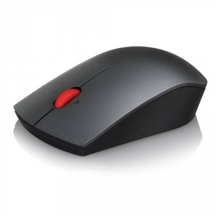 Mouse Laser Lenovo 4X30H56886, USB Wireless, Black