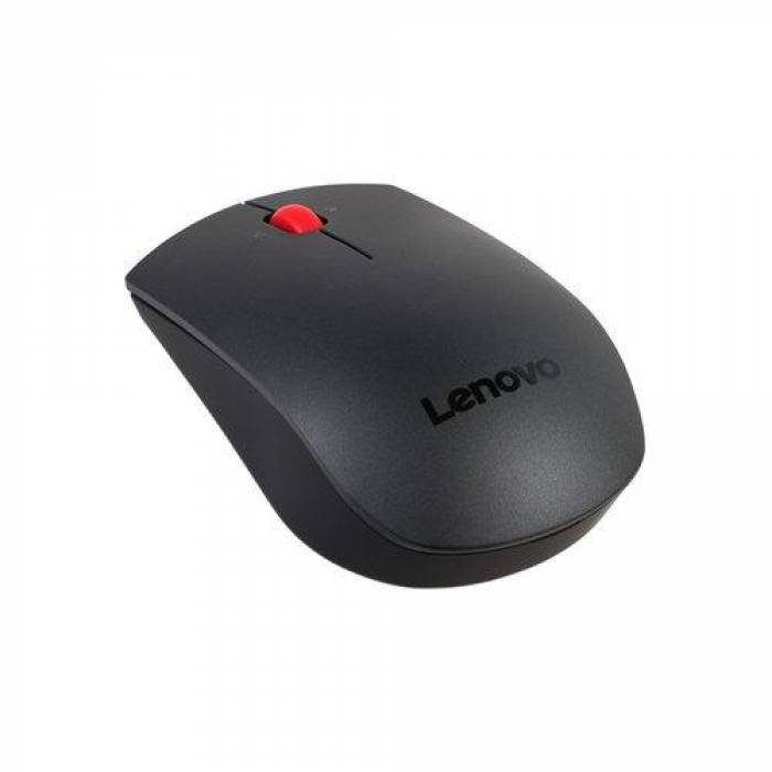 Mouse Laser Lenovo 4X30H56886, USB Wireless, Black
