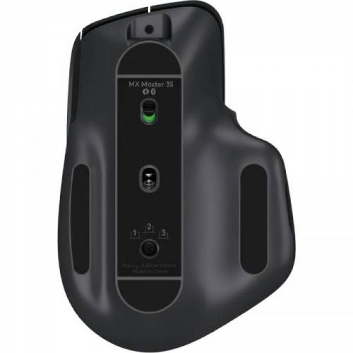 Mouse Laser Logitech MX Master 3S, USB Wireless/Bluetooth, Graphite