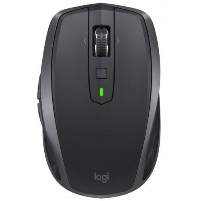 Mouse Laser Logitech Unify MX Anywhere 2S, USB Wireless/Bluetooth, Black