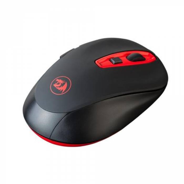 Mouse Laser Redragon M650, USB Wireless, Negru-Rosu