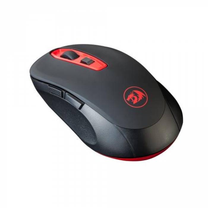 Mouse Laser Redragon M650, USB Wireless, Negru-Rosu