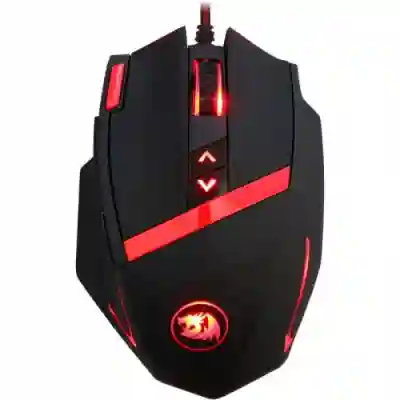 Mouse Laser Redragon Mammoth, RGB LED, USB, Black-Red