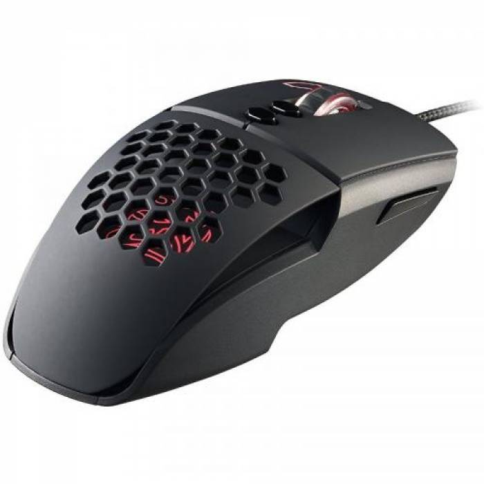 Mouse Laser Thermaltake Tt eSPORTS by Ventus, USB, Black