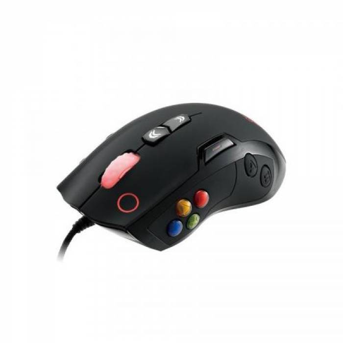 Mouse Laser Thermaltake Tt eSPORTS VOLOS Black, USB