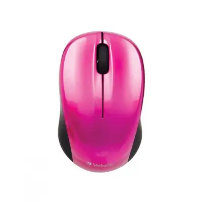 Mouse Laser Verbatim GO Nano, USB Wireless, Pink