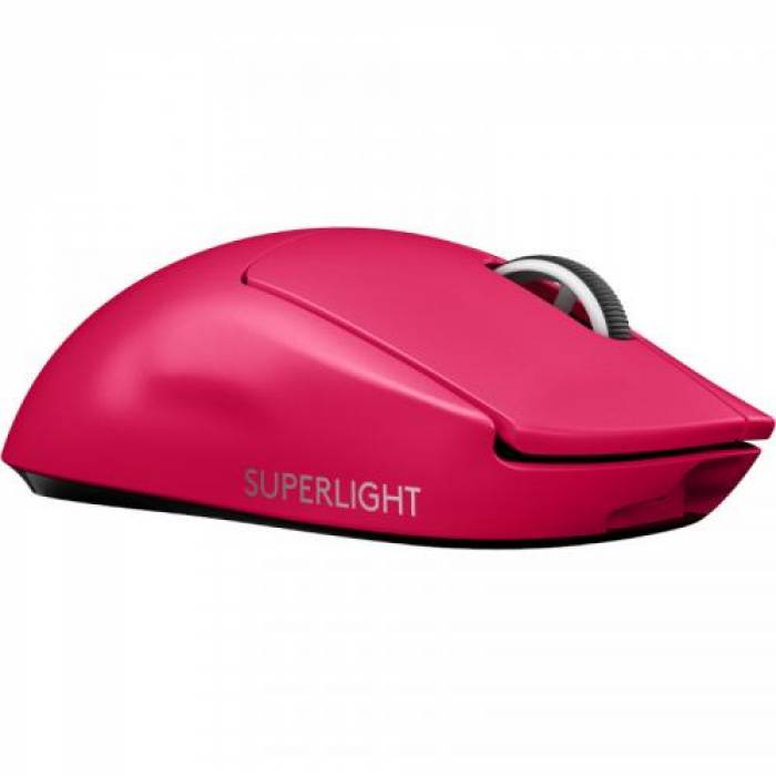 Mouse Logitech G Pro X Superlight Lightspeed, USB Wireless, Pink