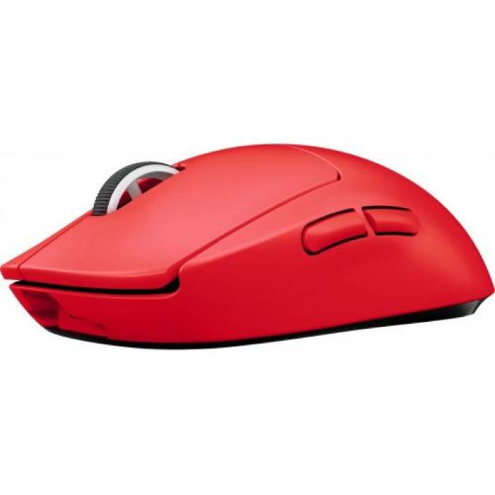 Mouse Logitech G Pro X Superlight Lightspeed, USB Wireless, Red