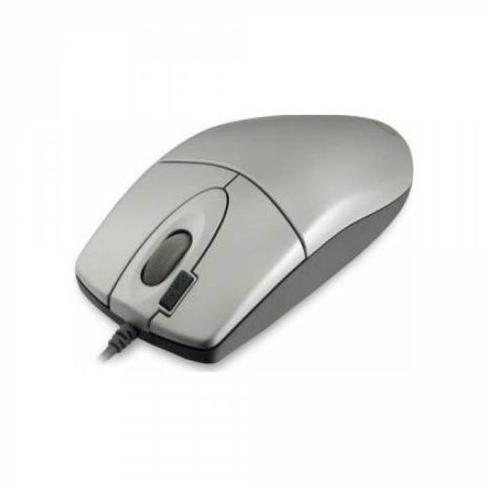 Mouse Optic A4Tech EVO Opto Ecco 612D, USB, Silver