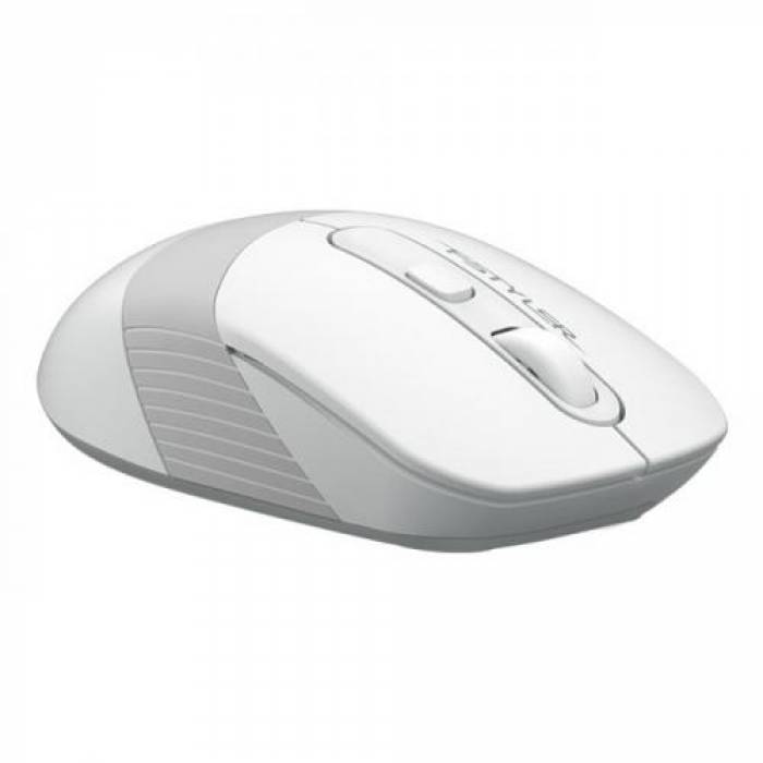 Mouse Optic A4tech FG10 Fstyler, USB Wireless, White