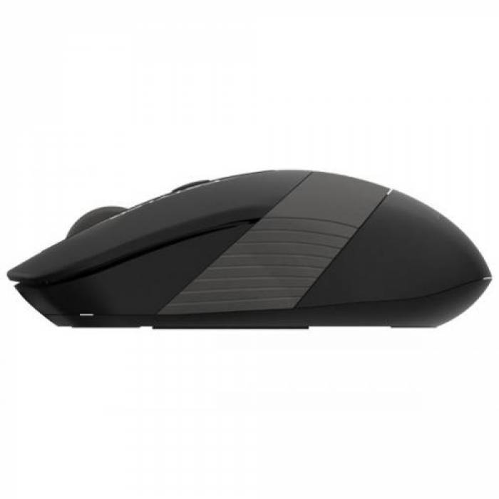 Mouse Optic A4TECH FG10, USB Wireless, Black-Grey