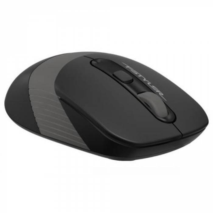 Mouse Optic A4TECH FG10, USB Wireless, Black-Grey