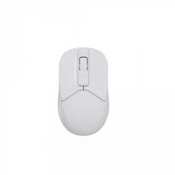 Mouse Optic A4tech FG12, USB Wireless, White