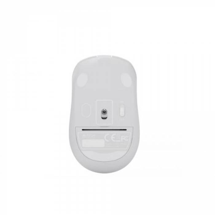 Mouse Optic A4tech FG12, USB Wireless, White