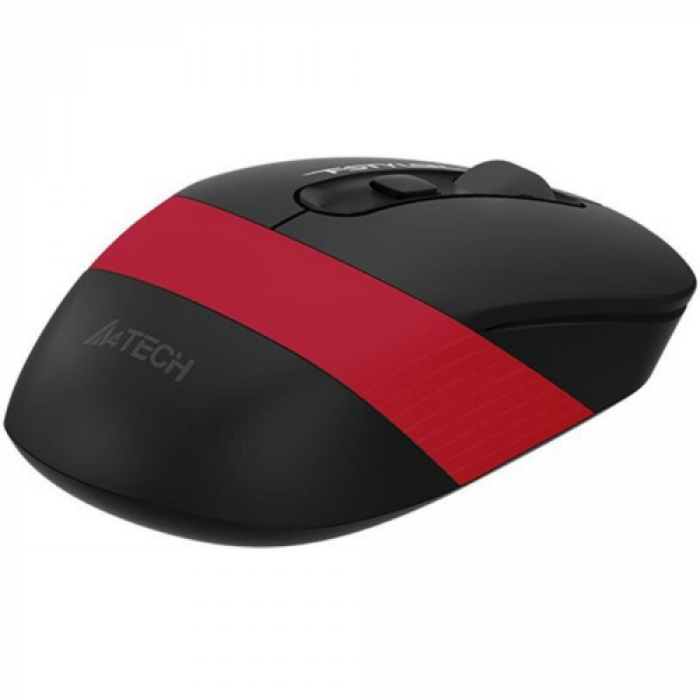 Mouse Optic A4Tech Fstyler FG10, USB Wireless, Black-Red
