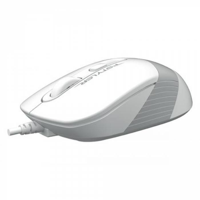 Mouse Optic A4Tech Fstyler FM10, USB, White-Grey