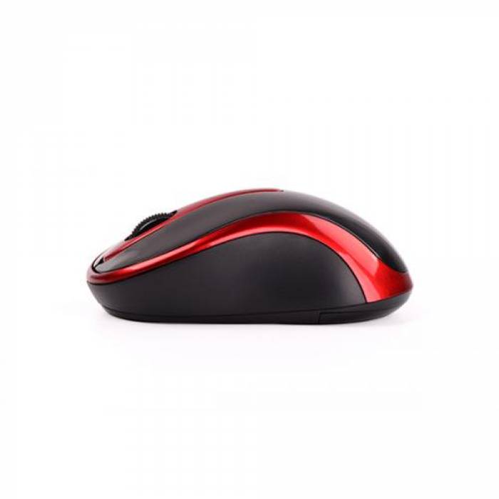 Mouse Optic A4Tech G3-280N-BR, USB Wireless, Black-Red