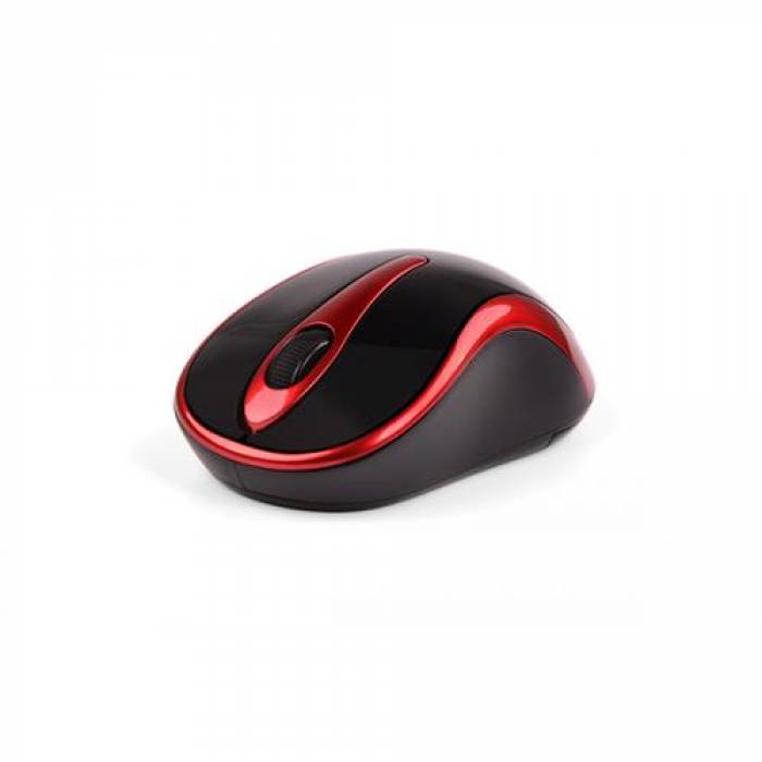 Mouse Optic A4Tech G3-280N-BR, USB Wireless, Black-Red