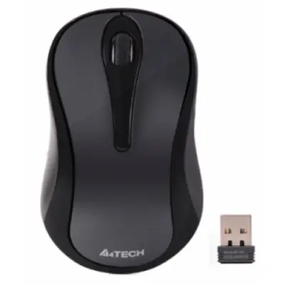 Mouse Optic A4Tech G3-280N, USB Wireless, Glossy Grey