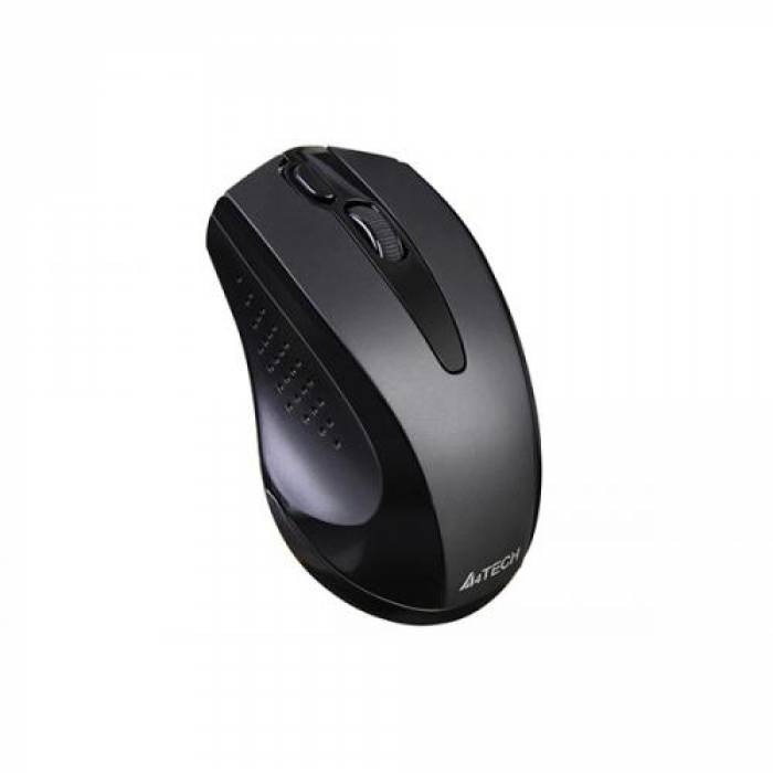 Mouse Optic A4Tech G9-500FS-BK, USB Wireless, Black