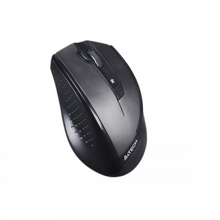 Mouse Optic A4Tech G9-730FX-BK, USB Wireless, Black