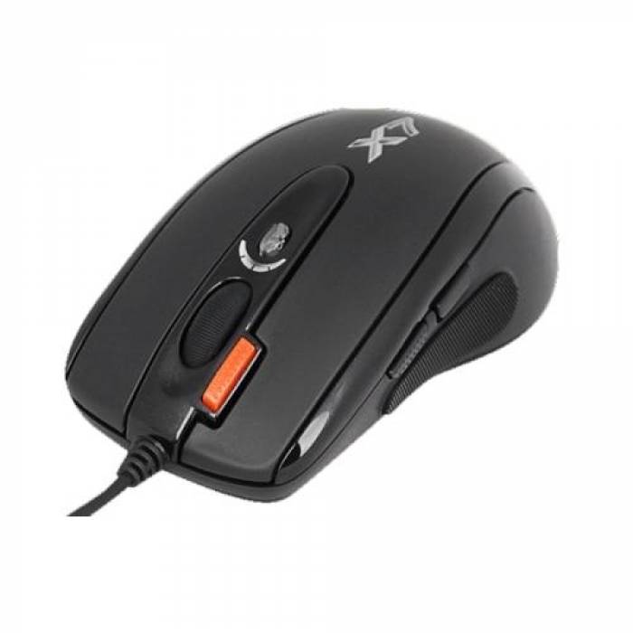 Mouse Optic A4Tech Oscar X-710BK, USB, Black