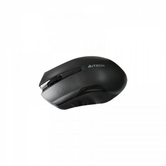 Mouse Optic A4Tech V-Track G3-200N, USB Wireless, Black