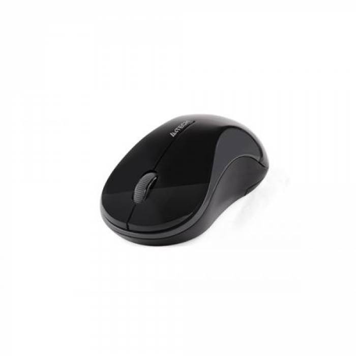 Mouse Optic A4Tech V-Track G3-270N-1, USB Wireless, Black-Grey