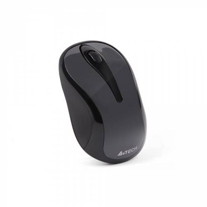 Mouse Optic A4Tech V-Track G3-280A, USB Wireless, Grey