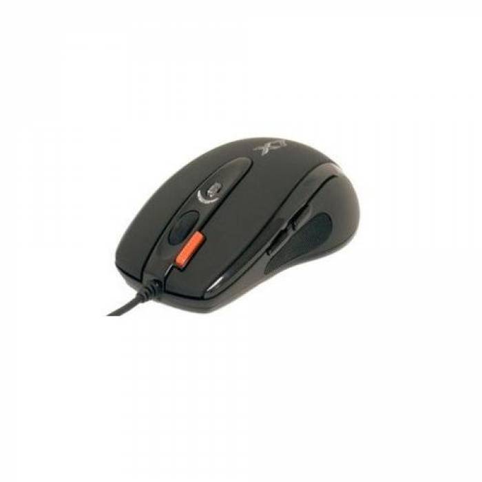 Mouse Optic A4Tech XGame Opto Oscar X710, USB, Black