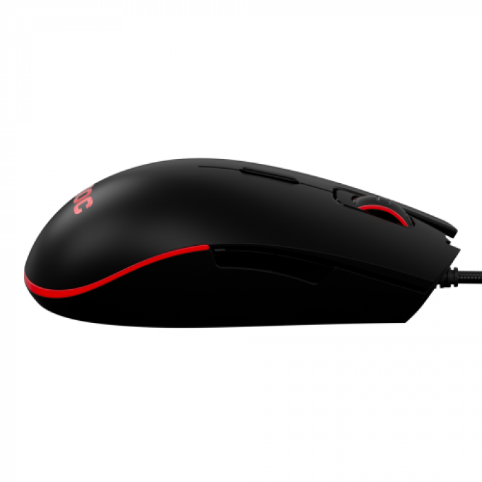 Mouse Optic AOC GM500, RGB LED, USB, Black