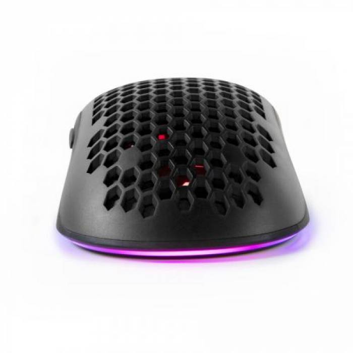 Mouse Optic Arozzi FAVO RGB, USB, Black