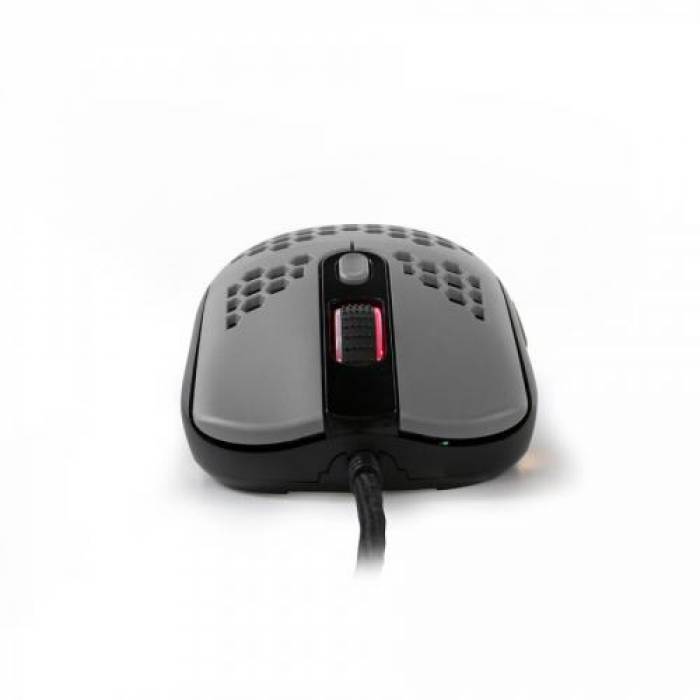 Mouse Optic Arozzi FAVO RGB, USB, Grey