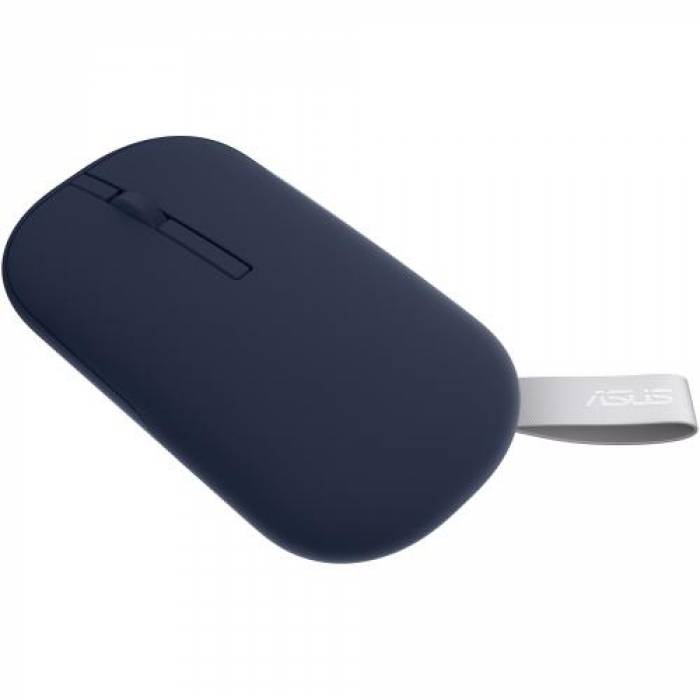 Mouse Optic ASUS Marshmallow MD100, USB Wireless/Bluetooth, Blue