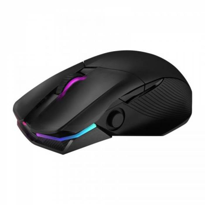 Mouse Optic ASUS ROG Chakram, RGB LED, USB Wireless, Black