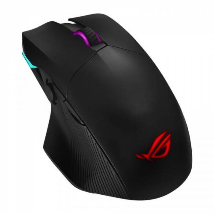 Mouse Optic ASUS ROG Chakram, RGB LED, USB Wireless, Black