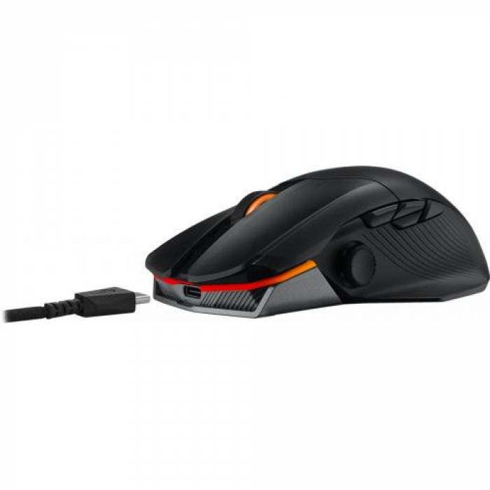 Mouse Optic ASUS ROG Chakram X Origin, USB/Bluetooth, Black
