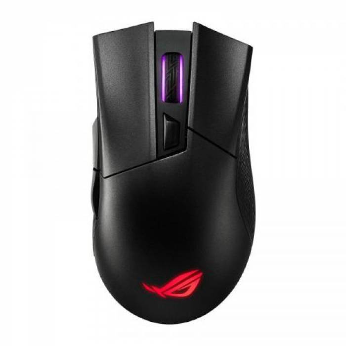 Mouse Optic ASUS ROG Gladius II Origin RGB, USB Wireless, Black